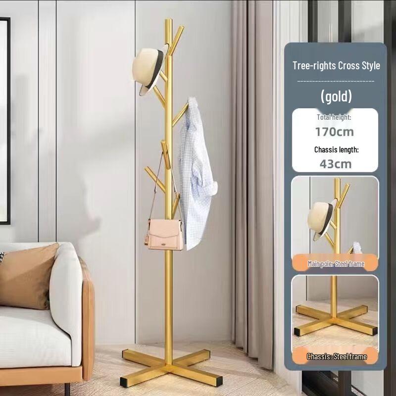 Zhaiwanjia Heavy-Duty Mobile Tree Branch Coat Rack
