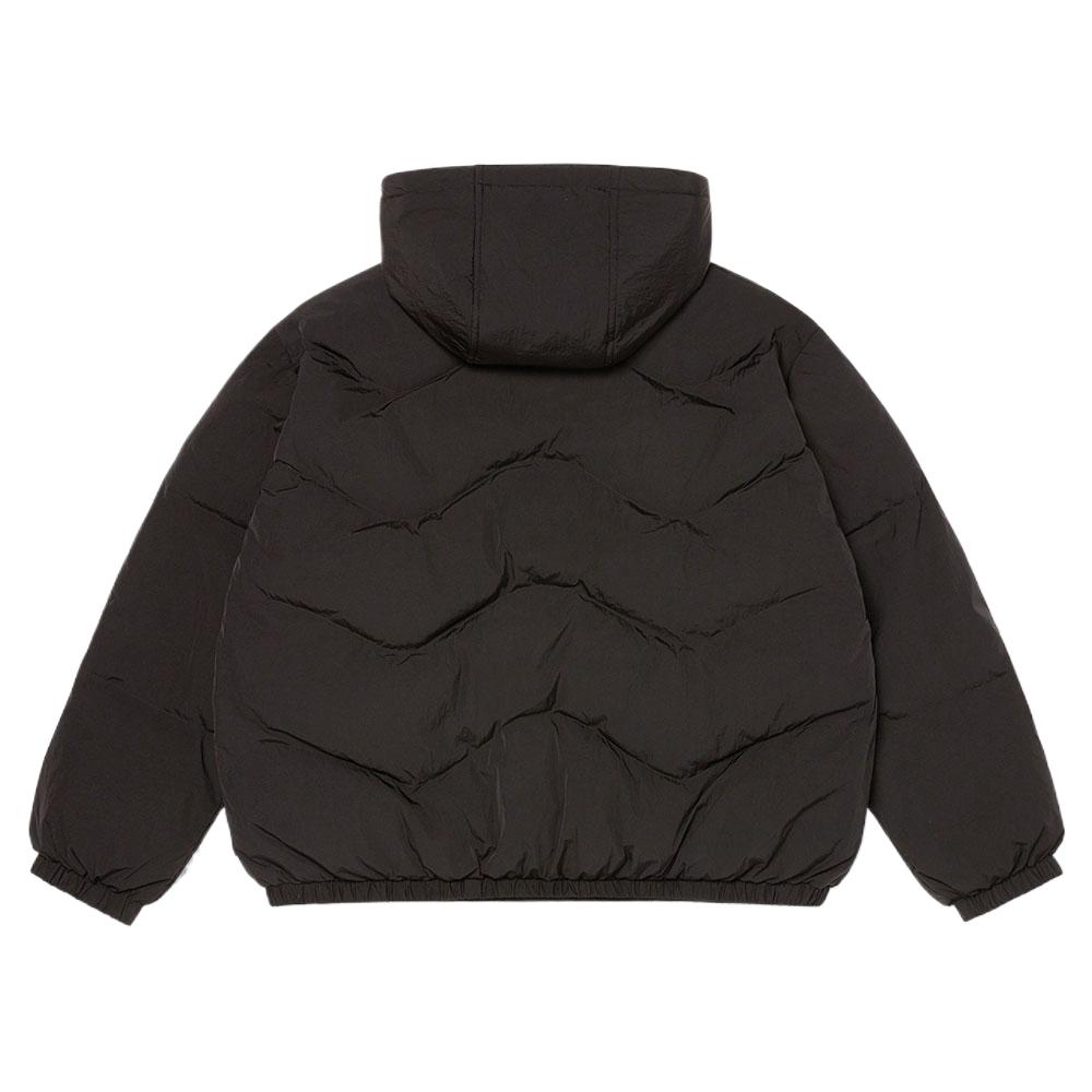 Piumini Vans da Uomo Unisex Neri con Cappuccio Moderati