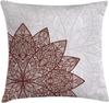 Mandala Pillow Cushion Cover Traditional Round Meditation Folk Culture Printed Decorative Square Pillowcase