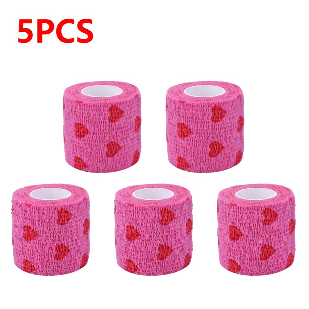 1-10pcs Cat Self-adhesive Elastic Bandage for Pet Dog Cat Bandage Leg Cover Protector Strap Bandage Non-woven Cohesive Bandage