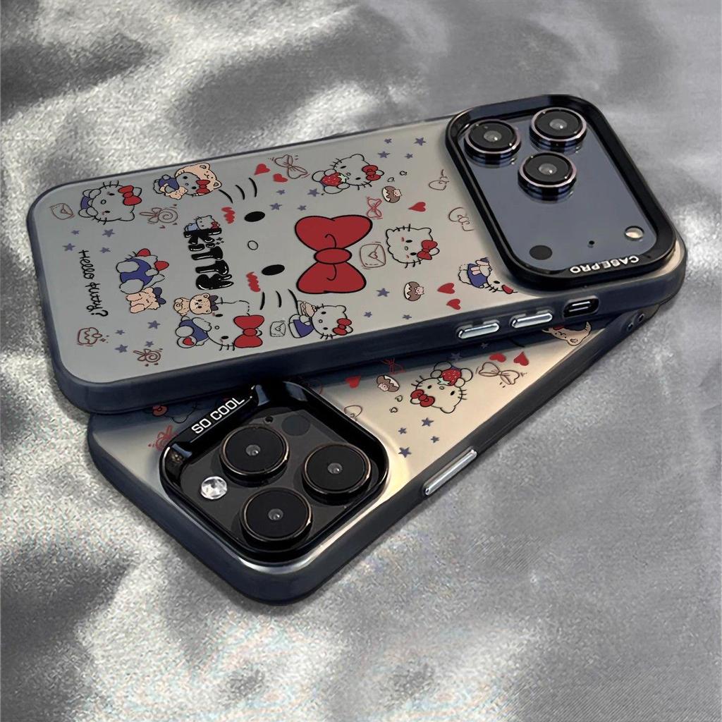 Artistic Hello Kitty Case for Apple iPhone 17 Pro Max, 16 Plus, & 15