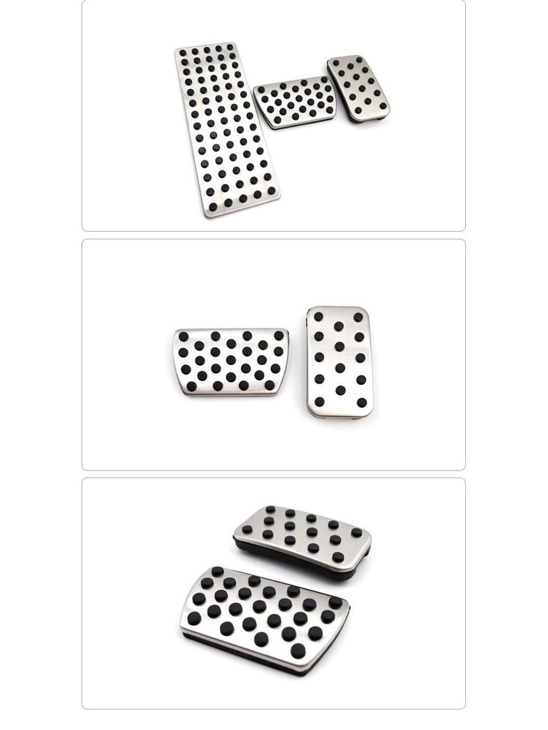 Non-Slip Pedal Kit for Honda CRV: Throttle, Brake & Rest Area Enhancements