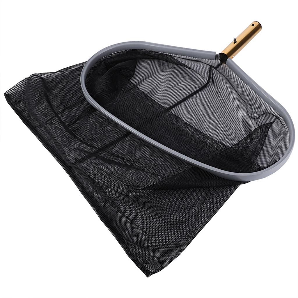 Heavy Duty Swimming Pool Leaf Rake Fine Mesh Frame Net Fish Pond Skimmer Cleaner