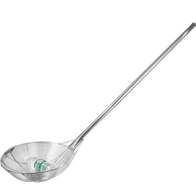 Homeglen Large Stainless Steel Skimmer with Extra-Long Handle