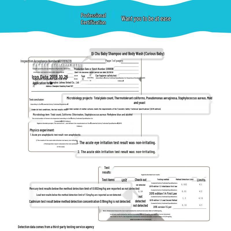 Qichu Baby Shampoo & Shower Gel