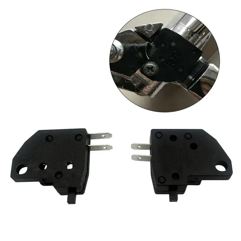 Universal Disc Brake Switch Set for Motorcycle, Electric Car & ATV - Left/Right Front Brake Stop Light Switch with Spring