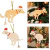 Funny Christmas Dog Ornament, Funny Hanging Ornament, Funny Puppy Christmas Tree