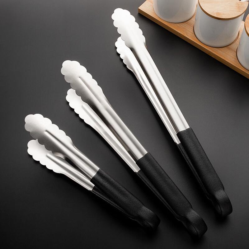 Abdo Stainless Steel Barbecue and Steak Tongs