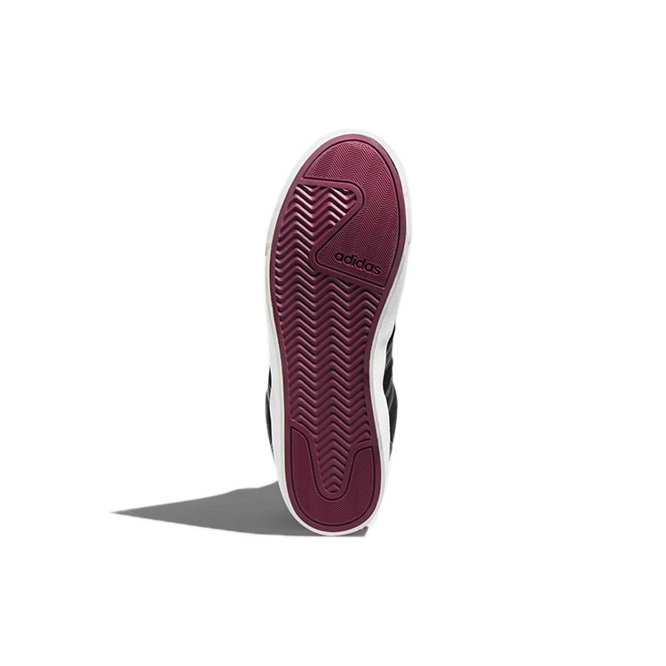 Adidas Neo Cf Daily Qt Mid Durable Lightweight High-Top Skate Shoes Women Sneakers Charcoal-Black B74252