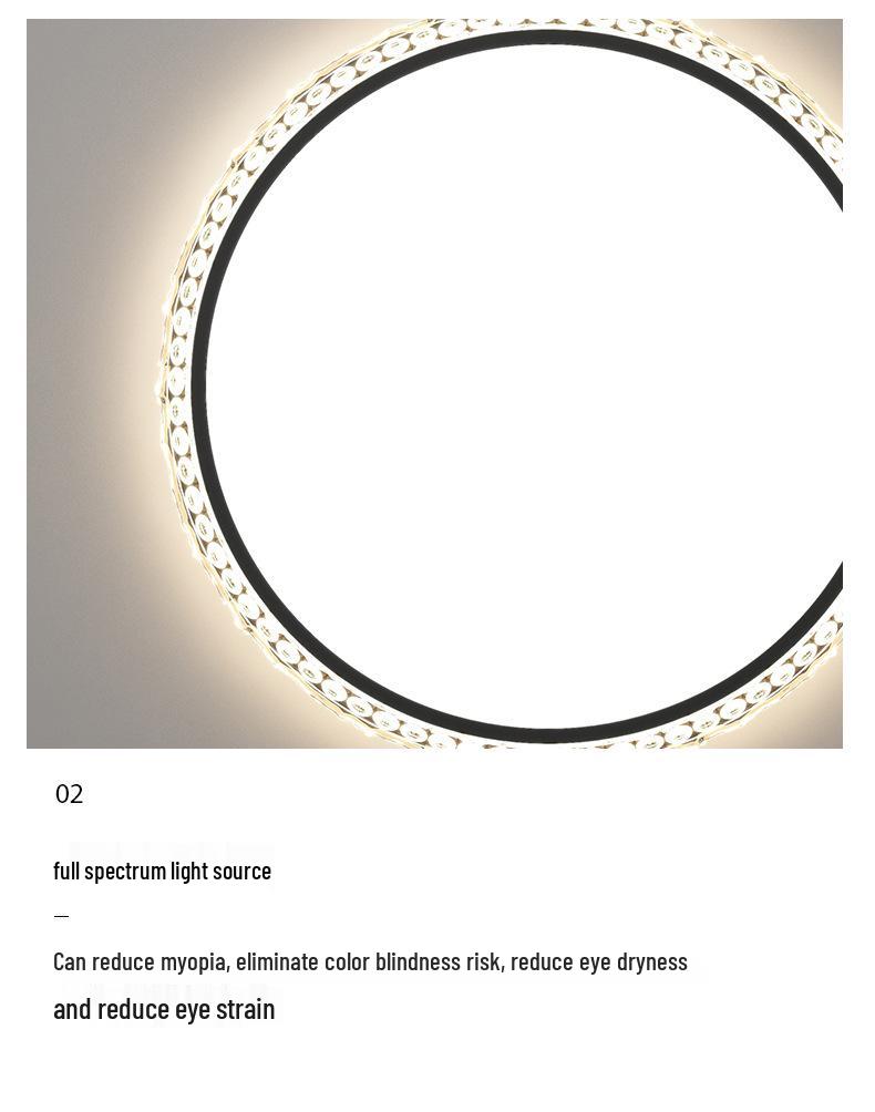 Modern Minimalist LED Ceiling Light for Bedroom, Living Room, Bathroom, or Balcony