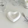 Nordic Flavor Ceramic Sauce Bowl Heart Flowers Shaped Snack Dip Cute Seasoning Plate  Snack Dip