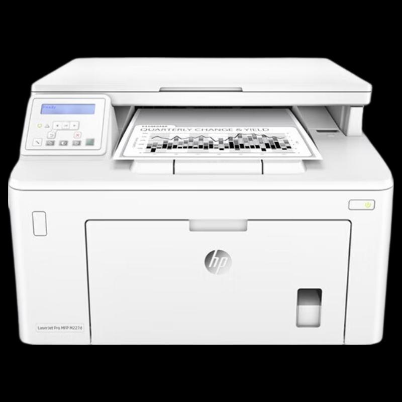 

HP M227d Black & White A4 Laser Multifunction Printer CN plug (adapter included)