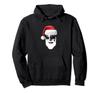 Clown Gesicht Weihnachtsmannmütze Weihnachtsbekleidung Skelett Ausrüstung Kapuzenpullover