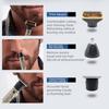3-in-1 Electric Shaver with Digital Display, USB Rechargeable Beard Trimmer, Hair Clipper & Body Hair Shaver for Men
