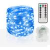 suddus Fairy Lights Battery Operated 33ft 100 LED String Lights Remote