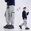 Yoyotale Boys' Casual Cotton Blend Sport Pants