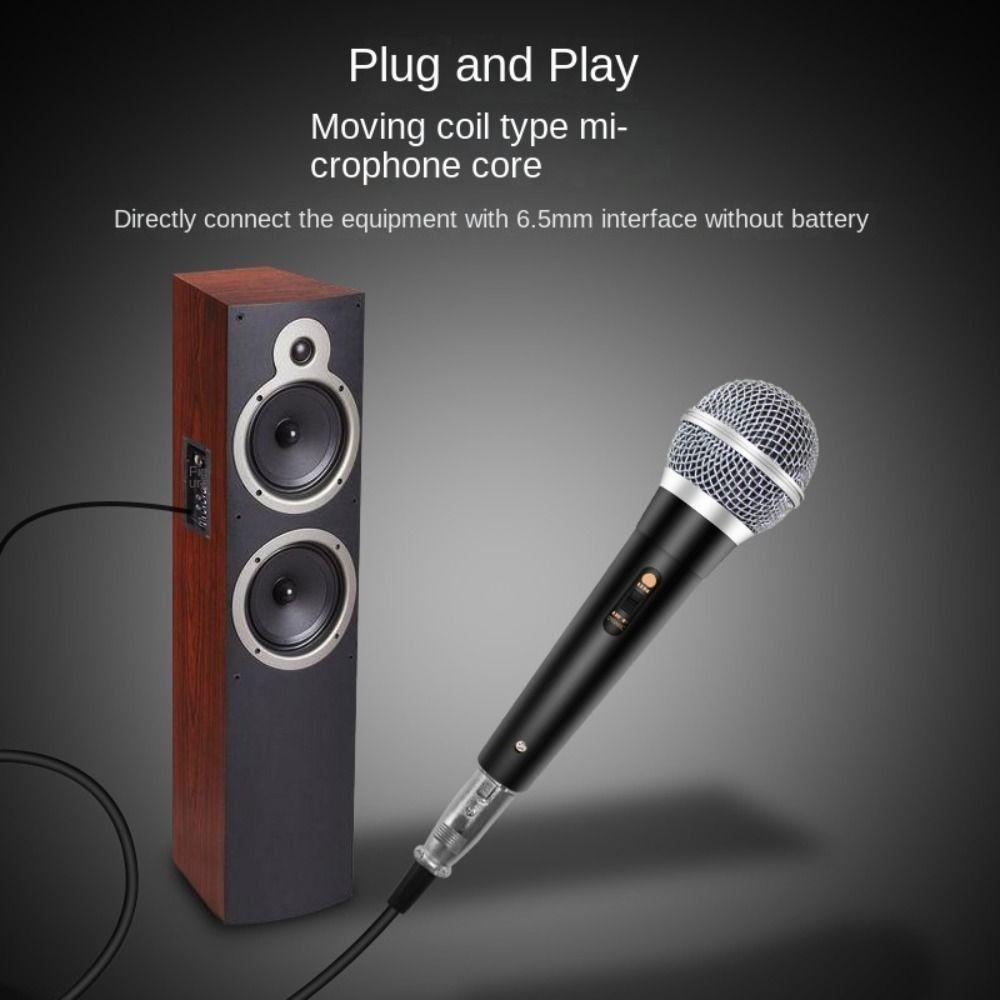 Karaoke Microphone Dynamic Microphone Professional Karaoke Microphone Wired Microphone Conference