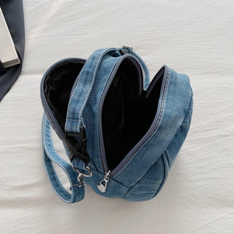 Vintage Lightweight Denim Bag Women's Handbag Crossbody Bag