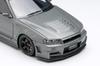 Makeup EIDOLON Nissan Skyline BNR34 CRS Dark Metal Gray 2022 Finished Model 1/43 GT-R (NISMO Version)