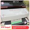 AAXF1 For Byd Dolphin Mini Seagull Dolphin Surf2023 2024 2025 Blackened Car Badge Modification Black Car Logo Sticker Decoration