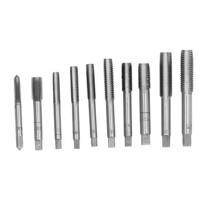 Handbohrer-Satz HSS Schraubengewindeschneider Gewindebohrer Manuelle Werkzeuge für Metall M6?M12 Hardware
