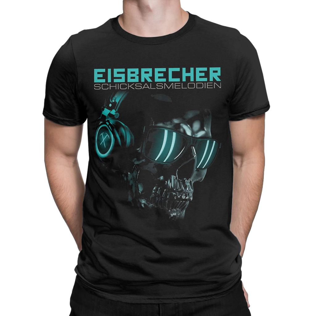 Eisbrecher Nordic Inspired Metal Classic Graphic 100% Cotton T-Shirt Tops Tees For Men