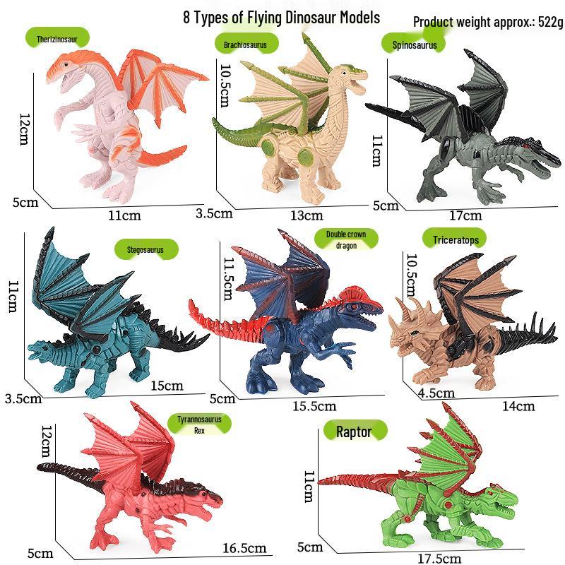 Rainbow Pegasus Unicorn Toy: Mythical Creature Model for Kids