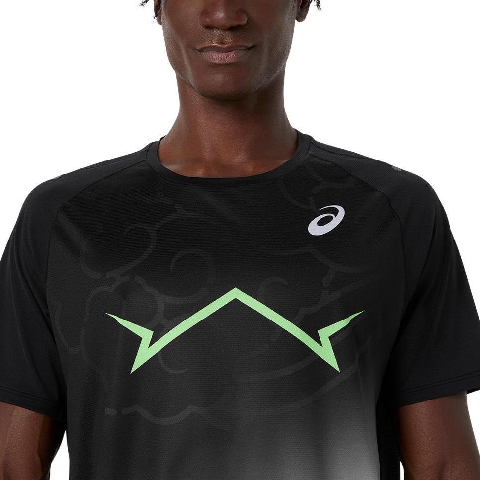 Asics Logo Print Short Sleeve T-Shirt Men tops 2091A816-001