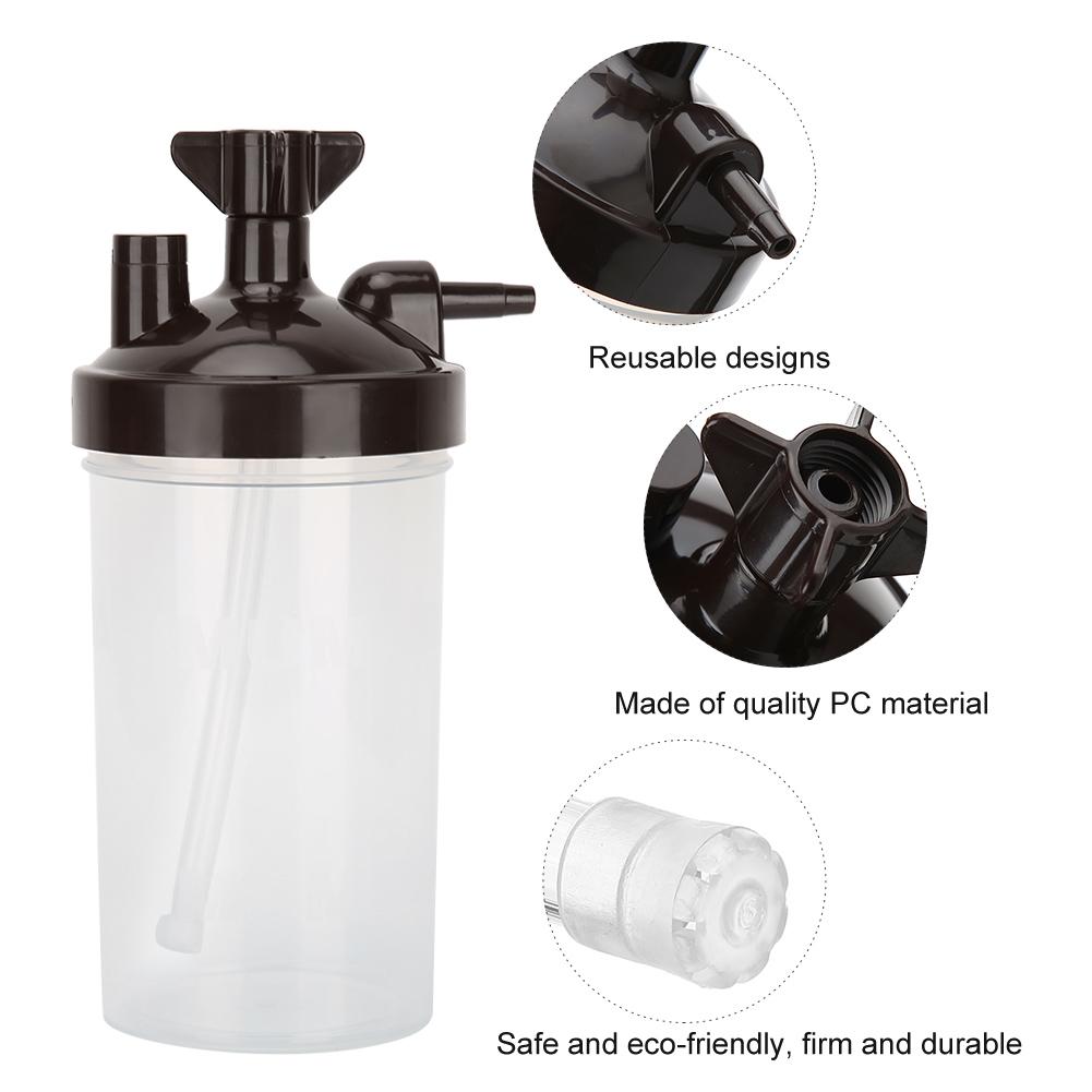 Oxygen Generator Humidifier Bottles Oxygen Concentrator Humidification Cup Accessory