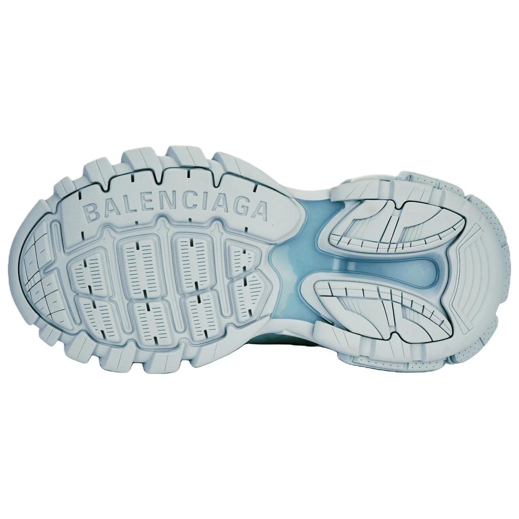 Balenciaga Track 1.0 Low Top Chunky Sneakers Men's Light Blue 653814W2FA64010