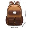 7pcs Sets Kapibala Schoolbag Students Second To Sixth Grade Children Boys Load Relief Durable Capybara Large-capacity Backpack