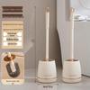 Cmaos Gold-Plated Wall-Mounted Toilet Brush Set