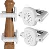 Kit de Montaje para Barrera de Escalera de 2 Piezas Sin Agujeros: Adaptador Universal para Barandilla Se Adapta a Postes de 1.5" a 3.5" de Ancho Kit de Barrera para Bebé Montado con Presión y Tornillería para Escaleras