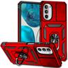 For Motorola G52 G82 Case Shockproof Armor Slide Camera Protect Funda For Moto G52 G82 G 52 82 Magnetic Holder Ring Back Cover
