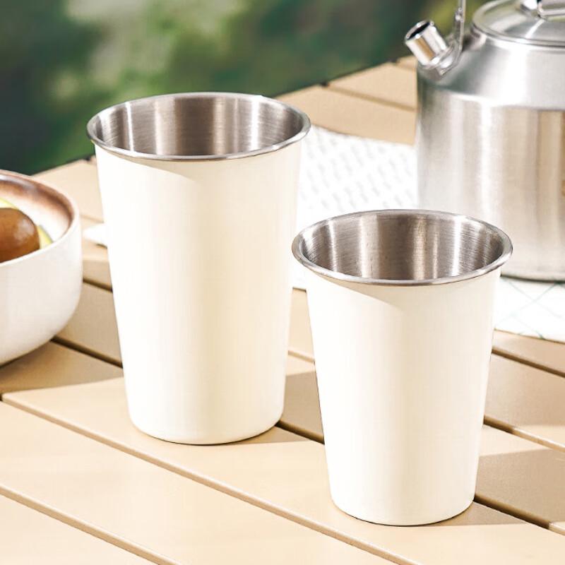 Lufenglai 304 Stainless Steel Camping & Cold Drink Cup
