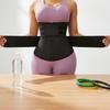 2026 Hot Sale Custom Nylon Zipper Waist Trainer Body Shaper Cincher Corset Slimming Belt Plus Size Women's Waist Trimmers