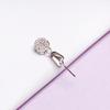 S925 Sterling Silver Medium Necklace Clasp Clip for Jade Pendant