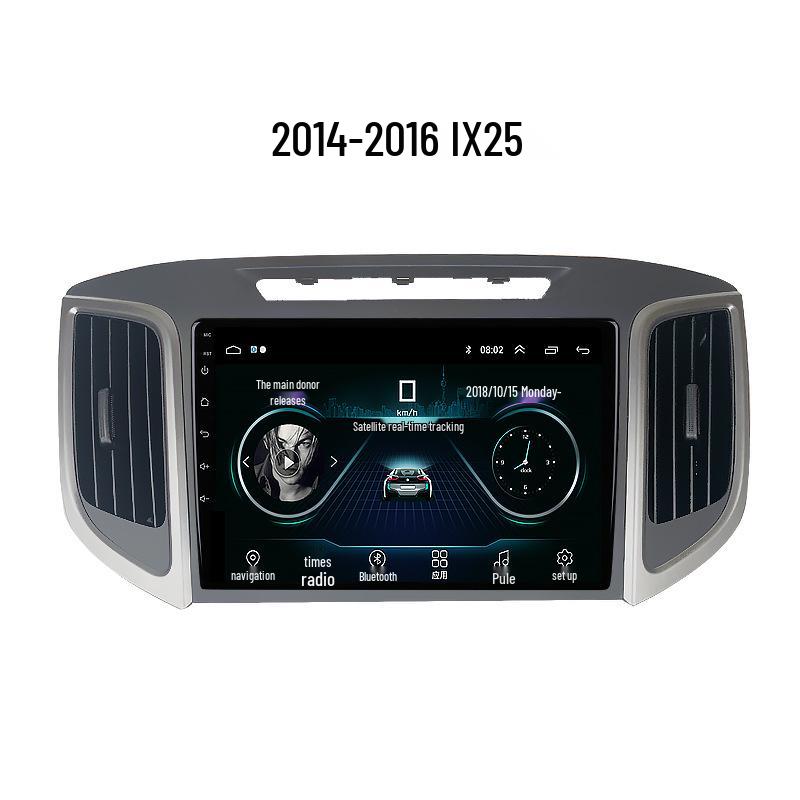Grenzüberschreitender IX25 Android Smart Navigator: All-in-One Auto-Steuerung mit großem Bildschirm und Rückfahrkamera für Modelle 2014-2021.