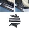 24 BYD Qin L DM-i Carbon Fiber Door Sill Plates & Trunk Protector Set