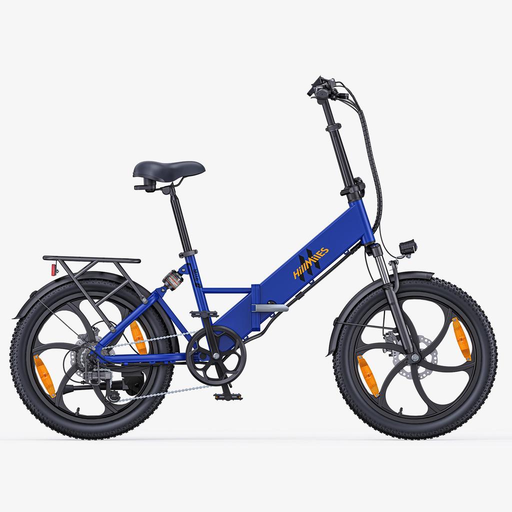 Hillmiles Mile 2 Skládací elektrické kolo pro městské dojíždění Baterie 36V13Ah Motor 250W Maximální zatížení 150KG 20palcová kola E-kolo pro dospělé