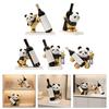 Resin Panda Wine Holders Panda Wine Rack For Stylishly Showcasing Wine Bottles In Kitchens Or Living Space Wine Display