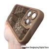 Brown Silicone Phone Case for iPhone Xr/11/12/13/14 Pro Max/15 – Premium Feel