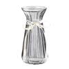 Colored Glass Vase with Free Shipping - Hydroponic, Transparent, Cinched Waist Design for Fresh or Dry Flowers