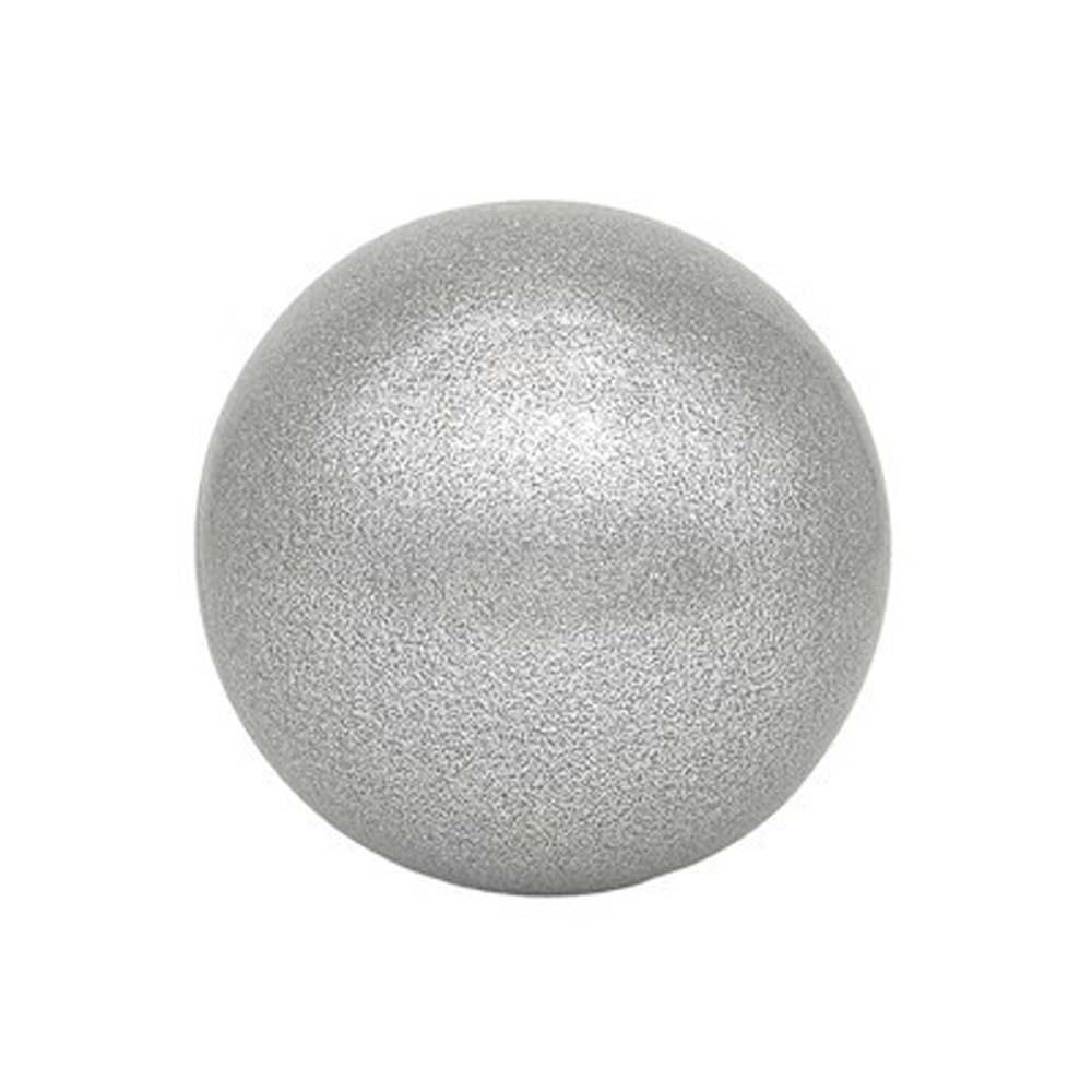 

Взрывозащищенный мяч для художественной гимнастики, для выступлений, мяч для йоги и пилатеса, гимнастические принадлежности 15cm серебряный
