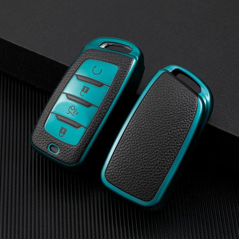 

Leather Key Cover for Changan CS35 Plus, CS95, CS85 Coupe - Full Wrap Protection PE Bag