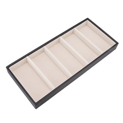 Cutie pentru ochelari cu 5 compartimente Multifuncțională Economie de spațiu Suport pentru ochelari de soare cu 5 locuri Cutie de depozitare