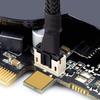 Angitu PC Graphic Card PH2.0 4Pin to Normal PWM 3Pin/4Pin Fan Adapter Cables Mini 4Pin GPU 1x 2x PWM Cable-10cm