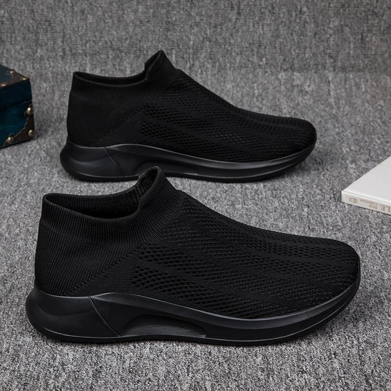 Fashion Men's Casual Sneakers Comfortable Socks Walking Shoes 2025 Spring New Comfortable Men's Casual Shoes Light Sneakers Men Shoes