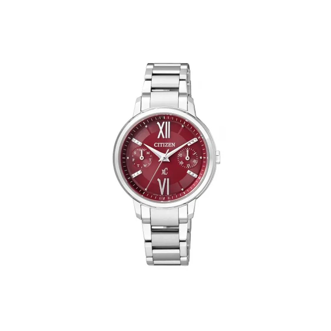 CITIZEN C Collection 50m Water Resistant Light Powered Quartz Movement Stainless Steel Strap Watch FD1010-53X