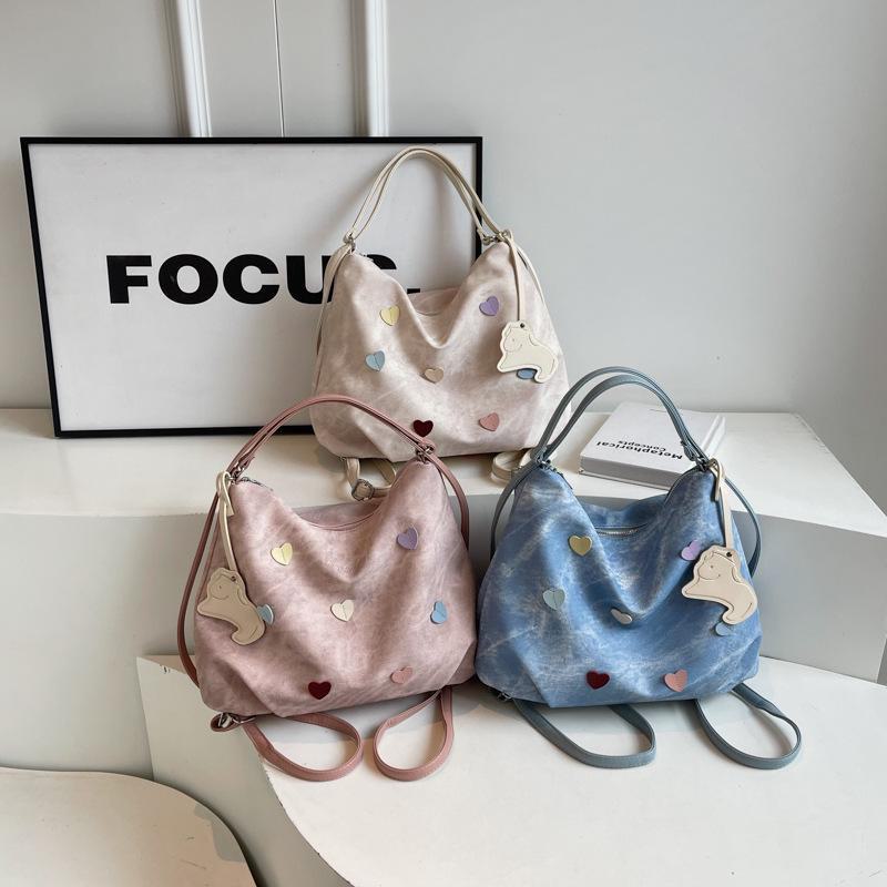 

«Симпатичная сумка-ведро Niche Design 2024 — высококачественная универсальная сумка для девочек» 34*13*26 белый